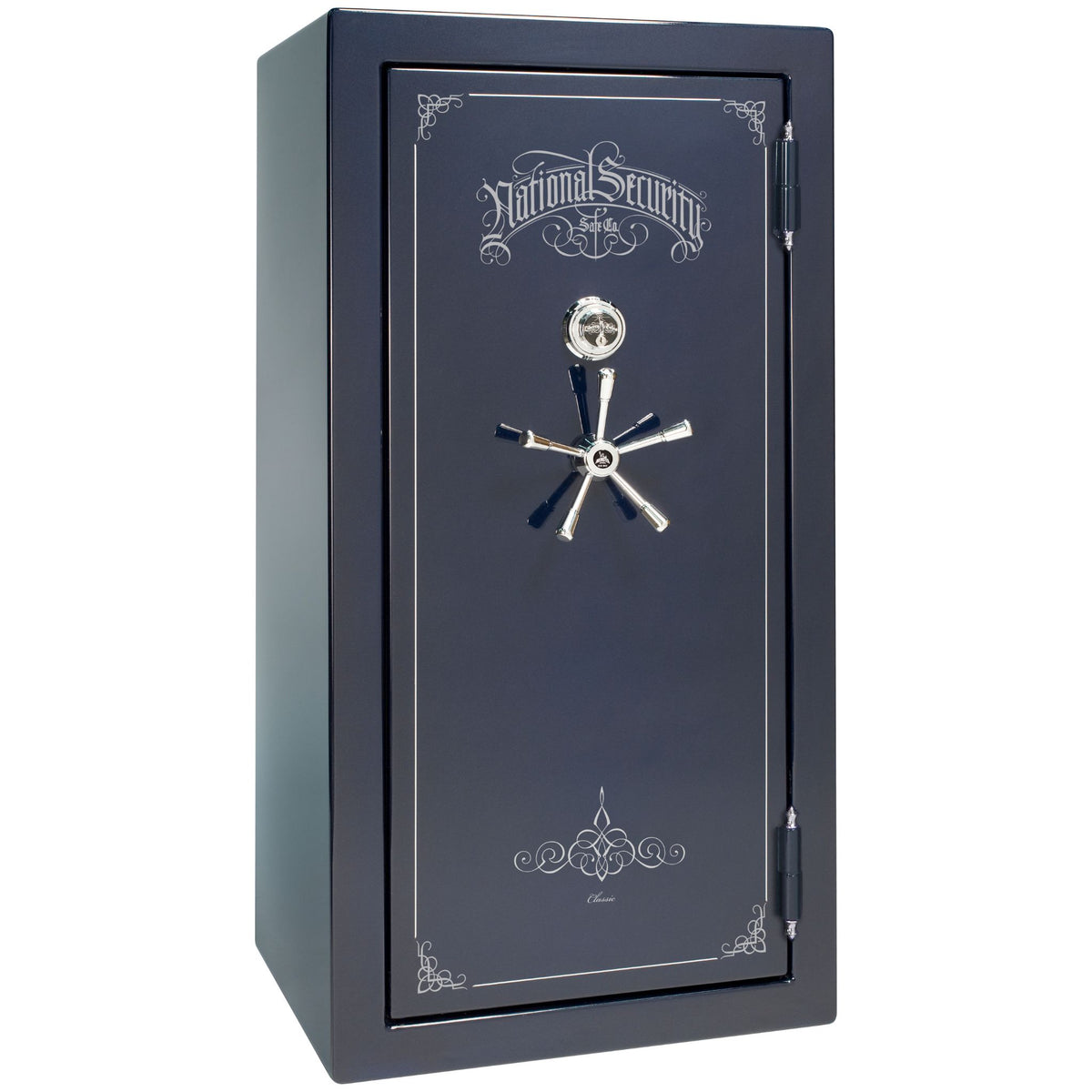 Classic Plus | 25 | Blue Gloss Mechanical | 110 Minute Fire Protection | Floor Model