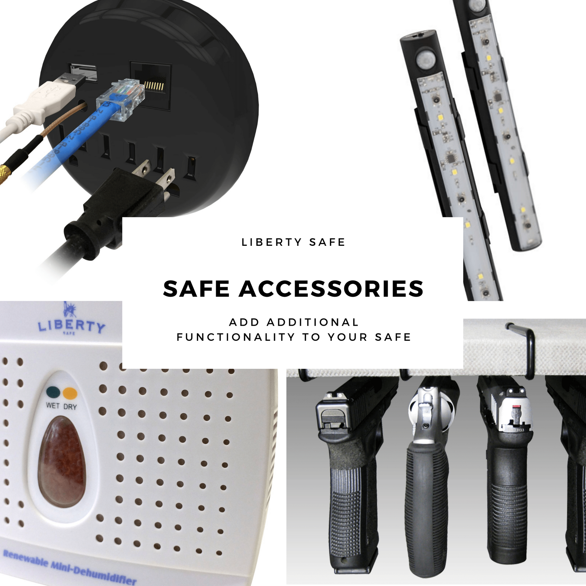 Safe accessories. 