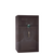Premium Home Series | Level 7 Security | 2 Hour Fire Protection | 12 | Dimensions: 41.75"(H) x 24.5"(W) x 19"(D) | Black Cherry Gloss - Closed Door